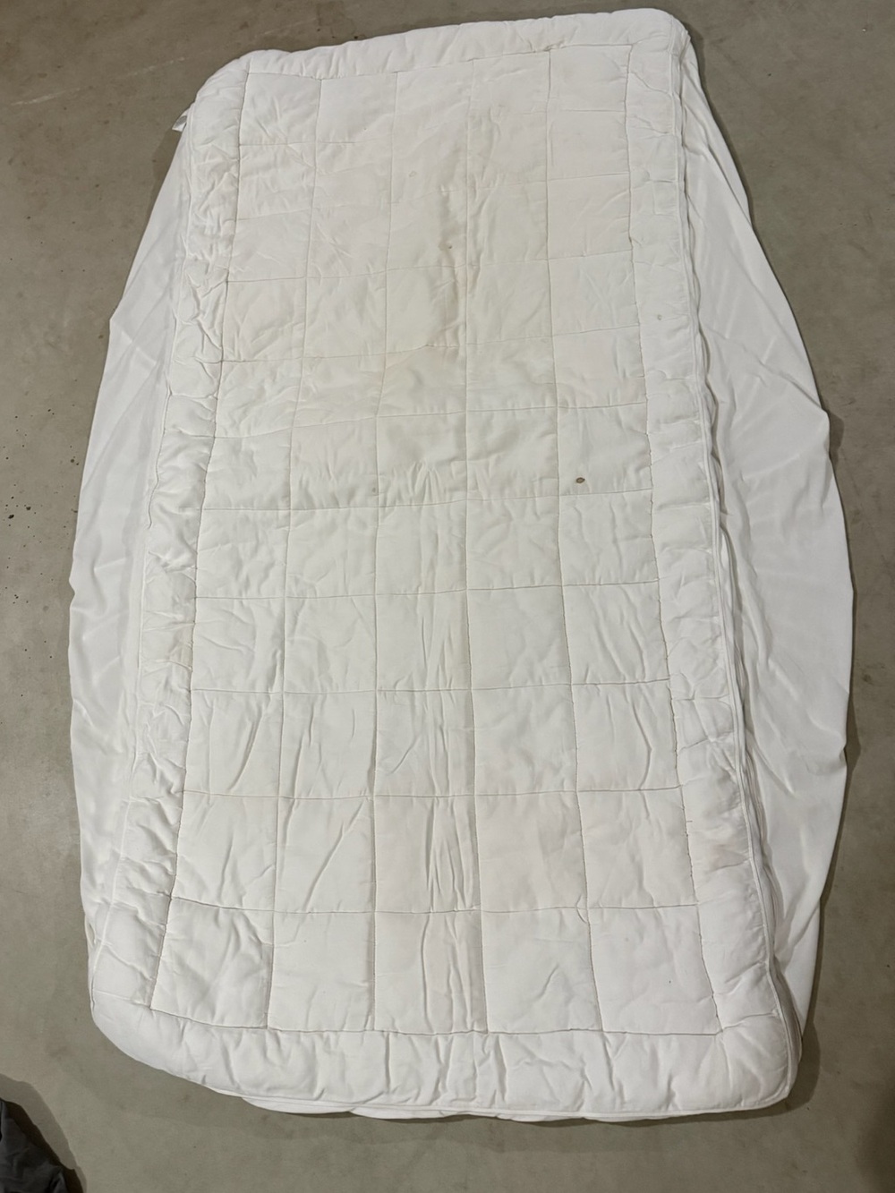 Twin Sleep Innovations padded mattress pad cover